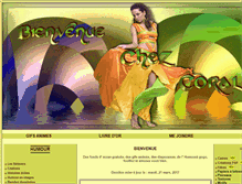 Tablet Screenshot of chezcoraline.com